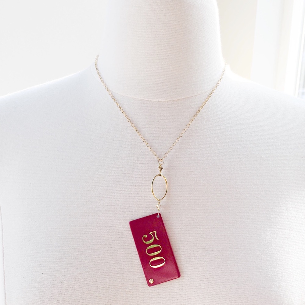 🎲 💰 Vintage Pokerchip Necklace by Pokerchip Girl